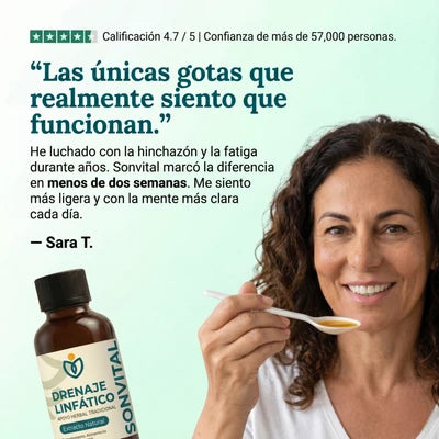 2 Nueva Fórmula de Máxima Potencia – Drenaje Linfático de SONVITAL™