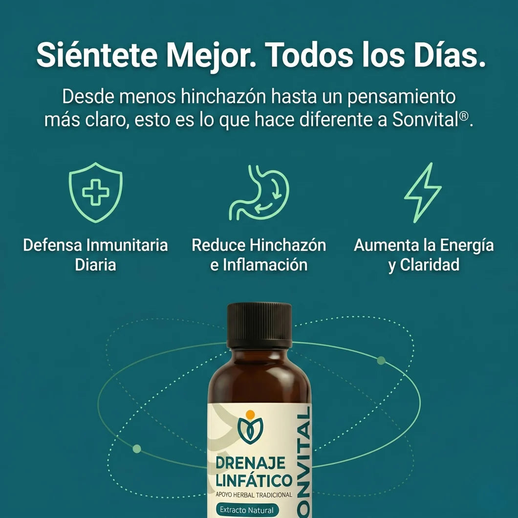 2 Nueva Fórmula de Máxima Potencia – Drenaje Linfático de  SONVITAL™